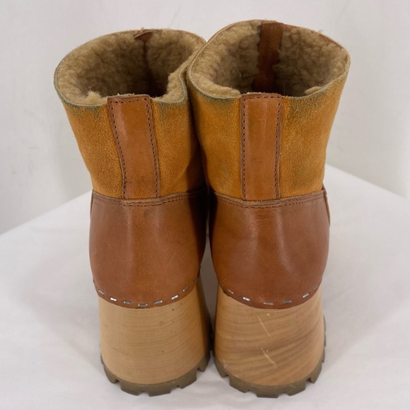 Swedish Hasbeens brown ankle boots - Picture 4 of 10